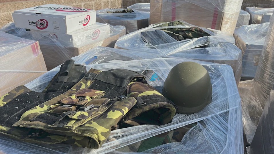 Arizona to send 9K pounds of military gear to Ukraine