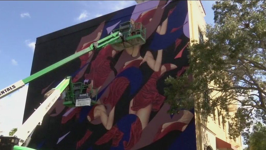 SHINE mural festival underway