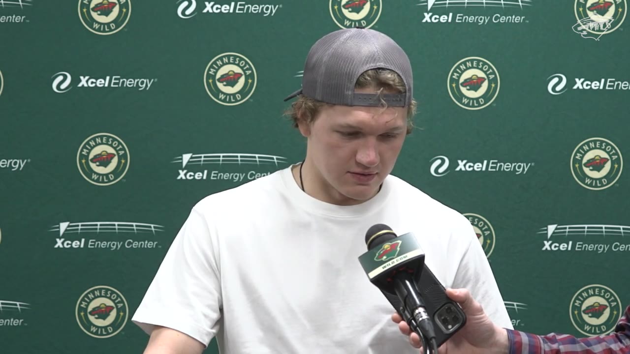 Wild's Kirill Kaprizov, Matt Boldy talk playoff exit