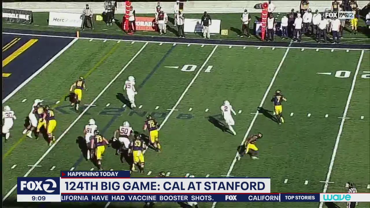 124th big game between Cal and Stanford