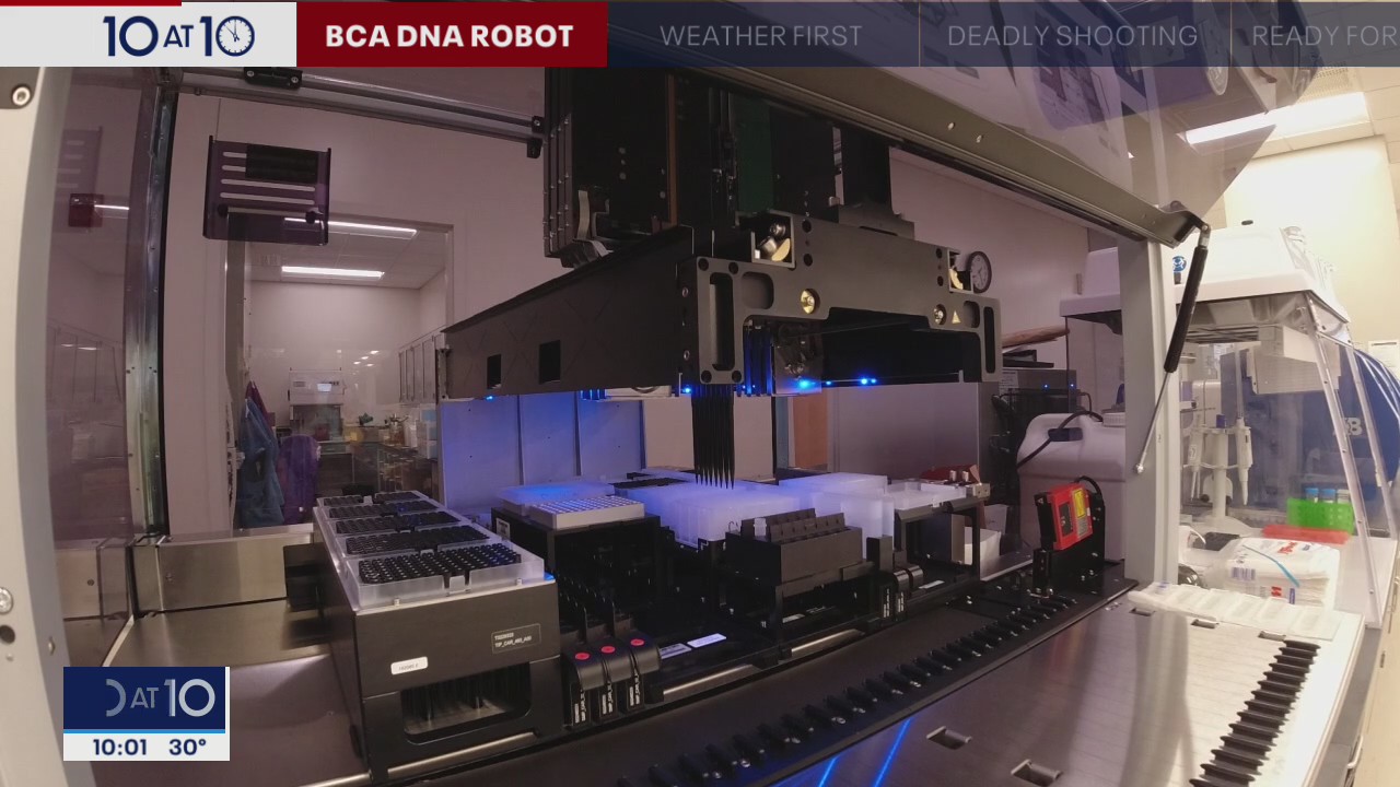 Amid spike in violent crime, new robot helps speed up DNA testing at Minnesota BCA