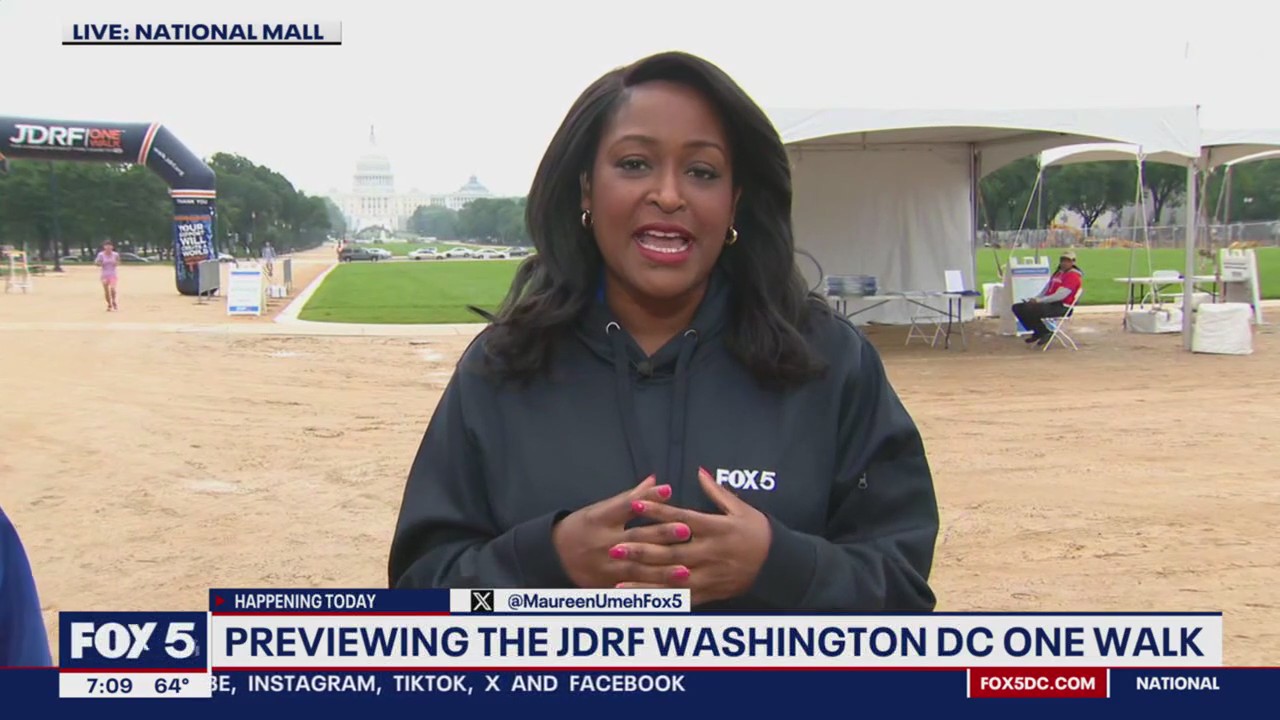 Fox 5's Maureen Umeh Emcee's 2024 JDRF One Walk