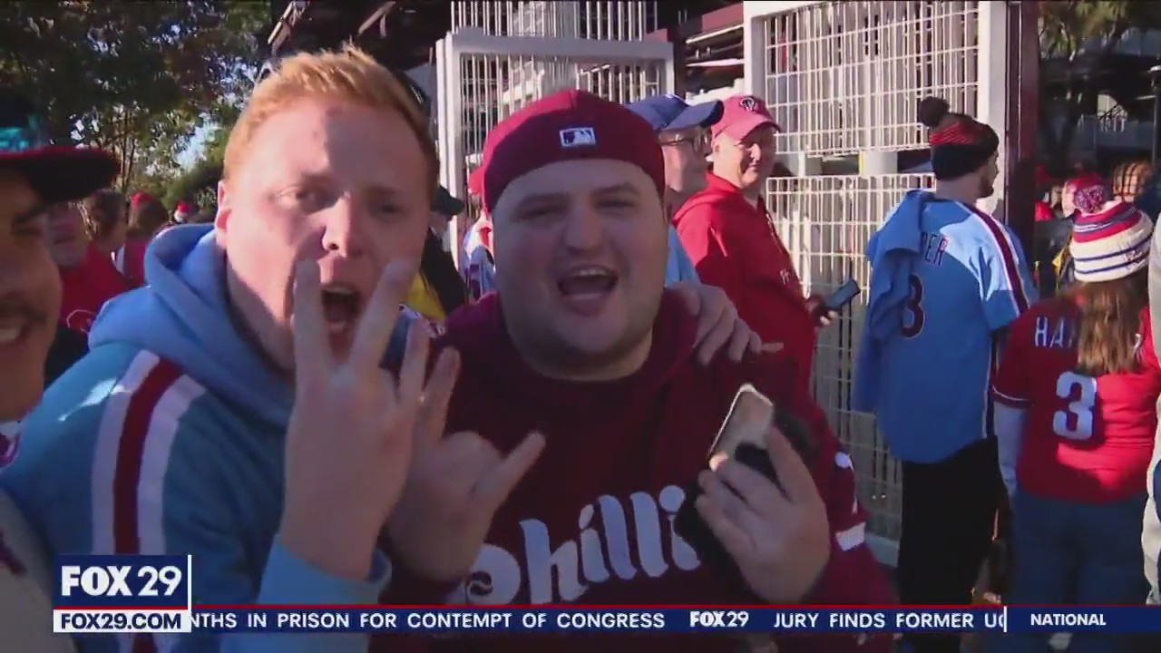 Phillies fans react to NLCS game 3 win