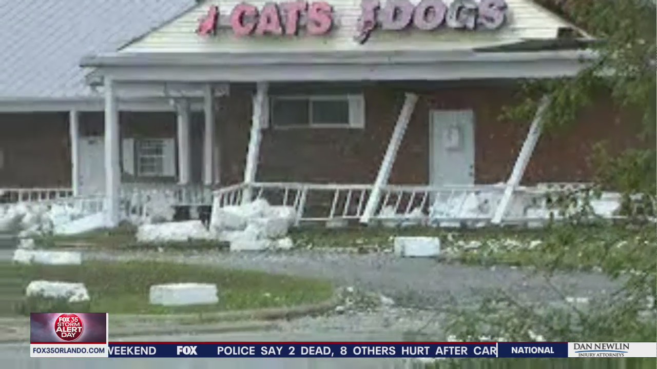 Heavy storm damage reported in Ocala