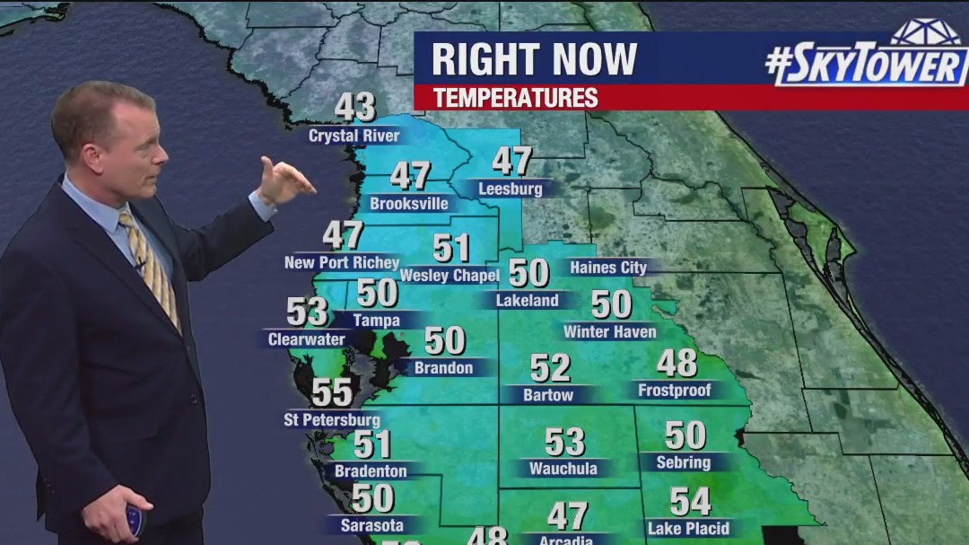 Breezy day across Tampa Bay | Jan. 5, 2024