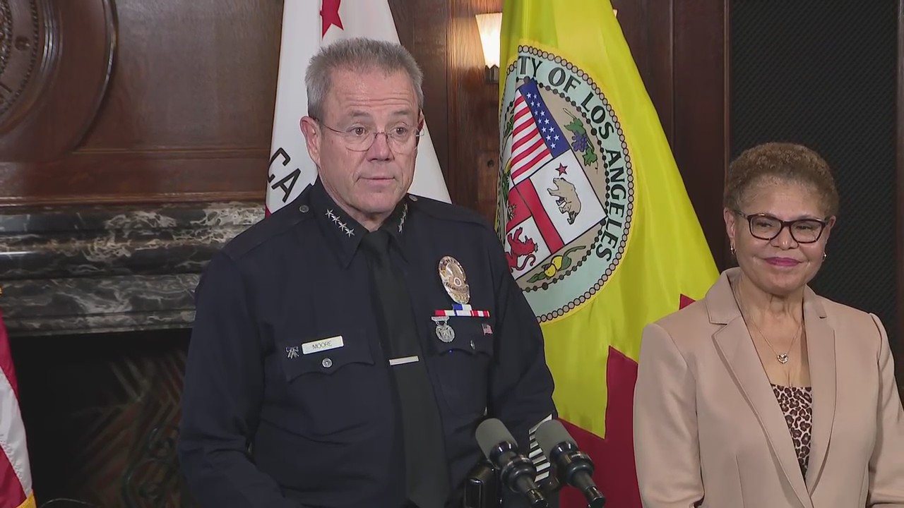 Chief Michel Moore announces retirement from LAPD