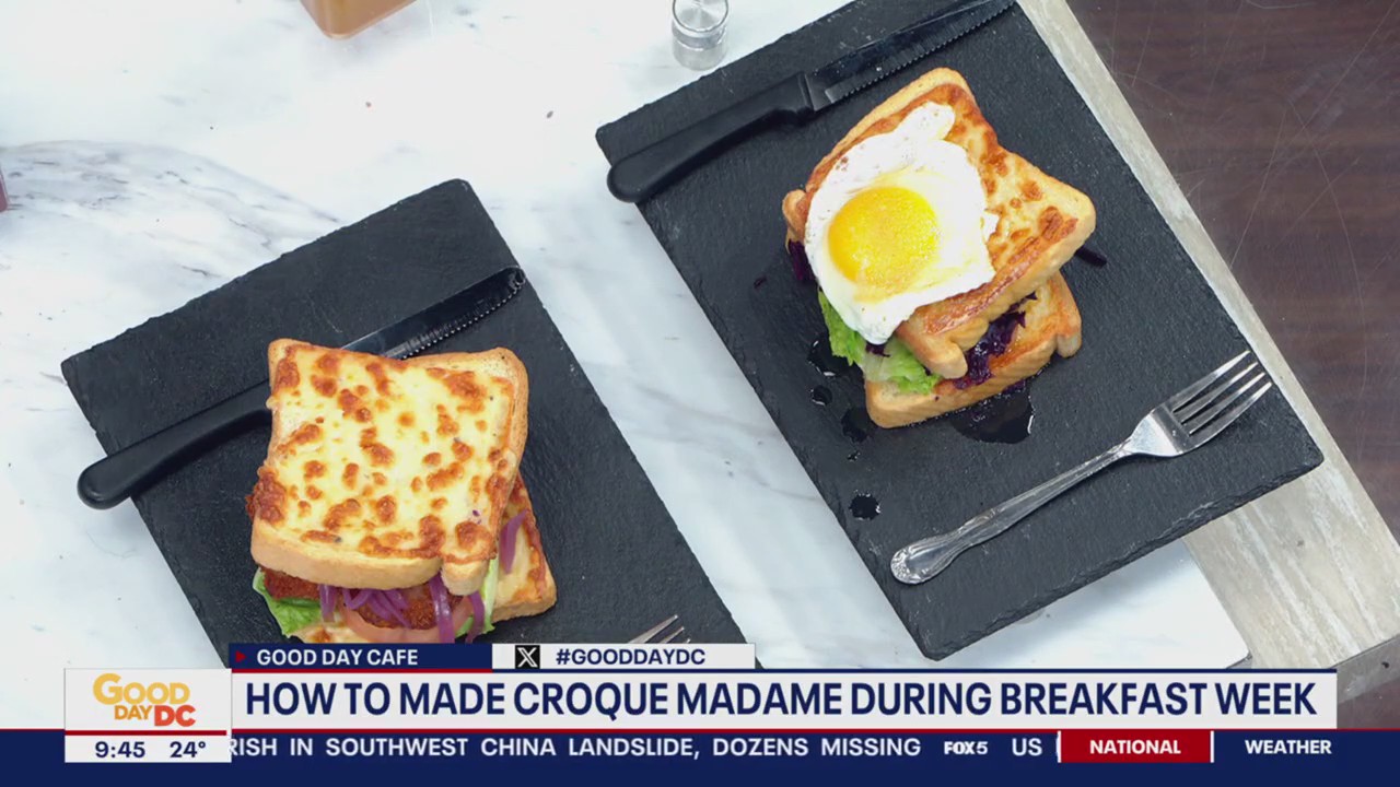How to make a Croque Madame Sandwich?