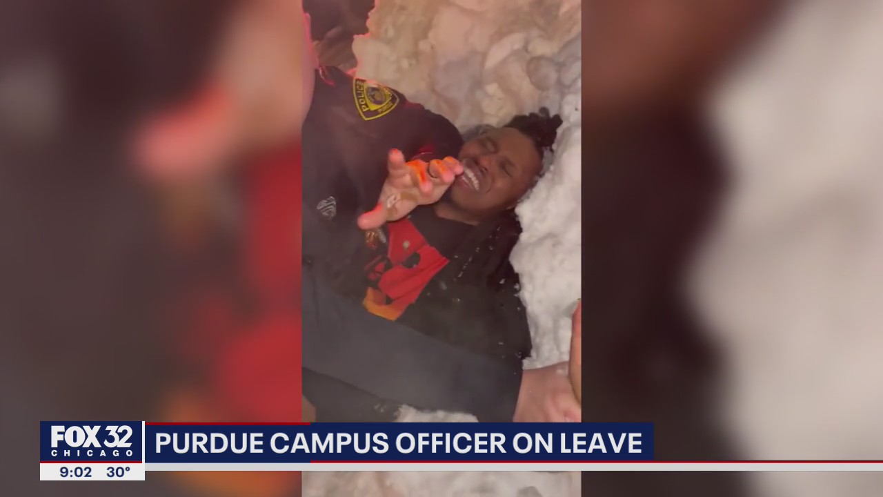 Purdue campus police officer put on leave after video shows incident