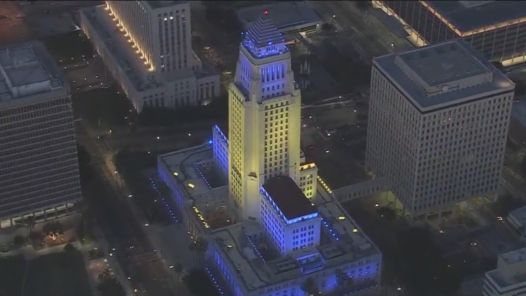 Arrest in alleged arson at LA City Hall