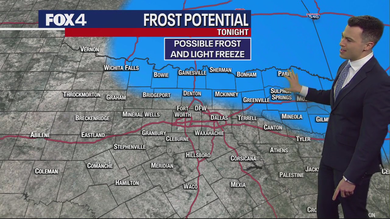 Dallas weather: March 18 afternoon forecast