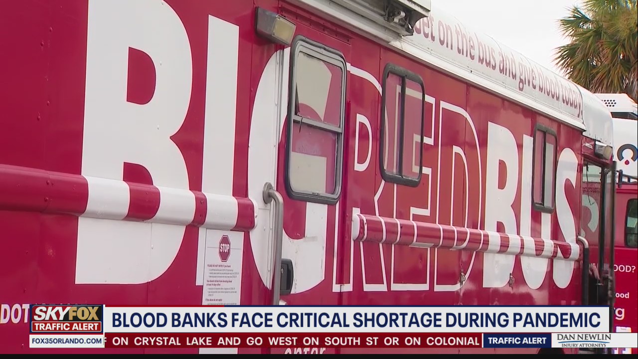 Blood banks face critical shortage during pandemic