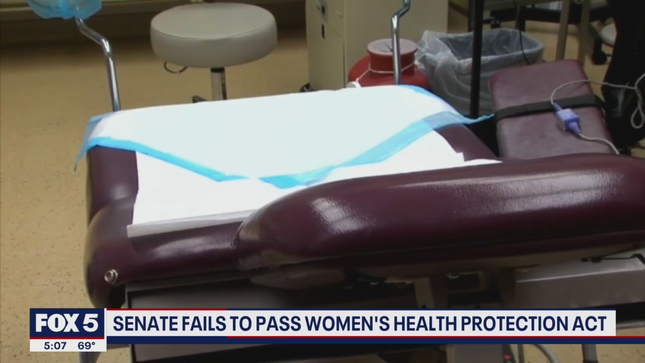 Senate fails to pass Women's Health Protection Act