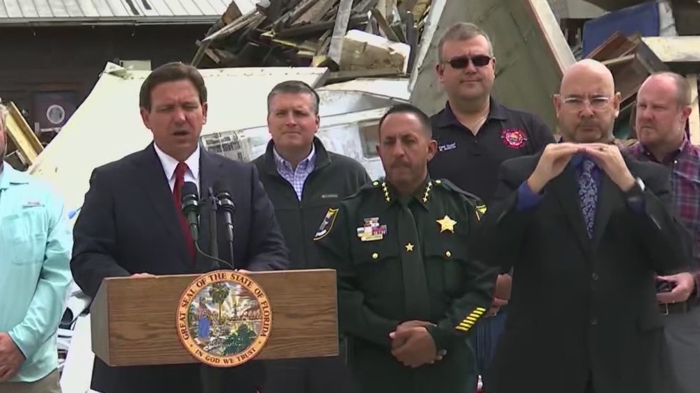 DeSantis: Property tax relief for residents with damaged homes from Ian