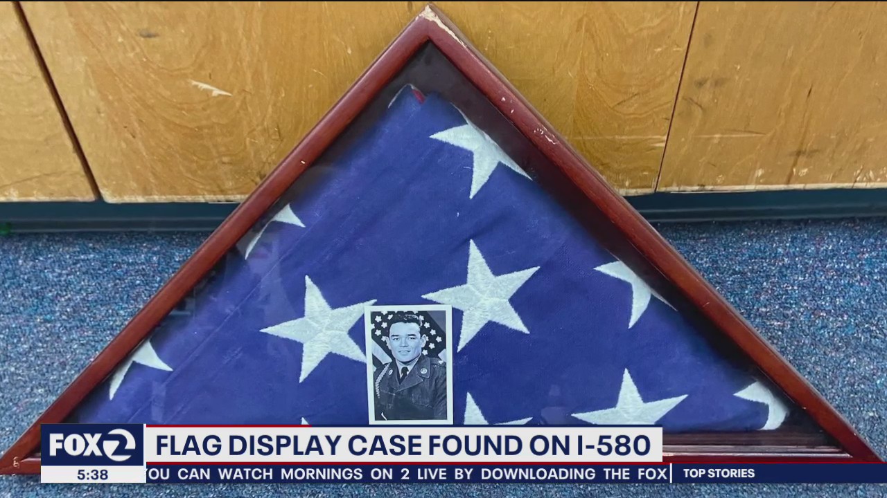 CHP looks to return flag, photo of military veteran