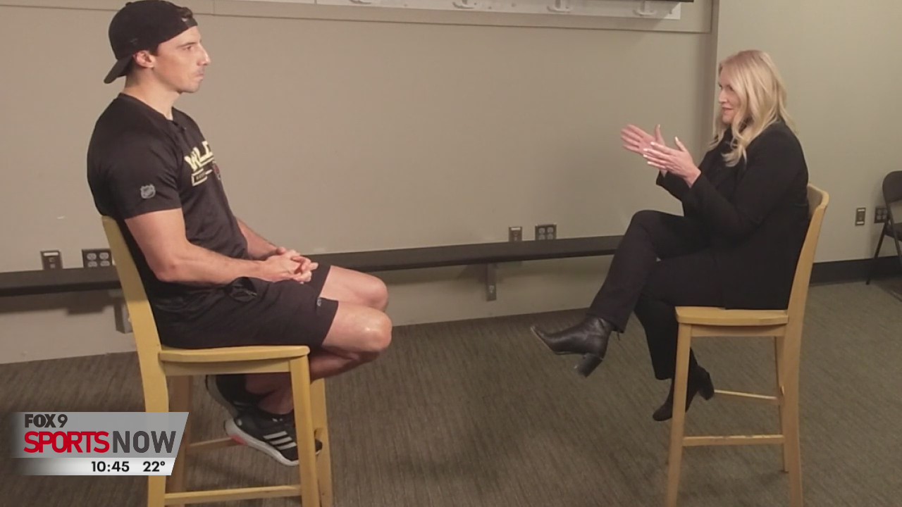 Fox 9 Sports Now: Dawn Mitchell goes 1-on-1 with Wild goal Marc-Andre Fleury