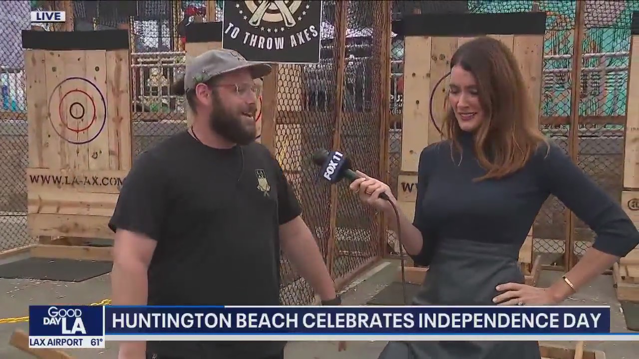 Huntington Beach celebrates Independence Day