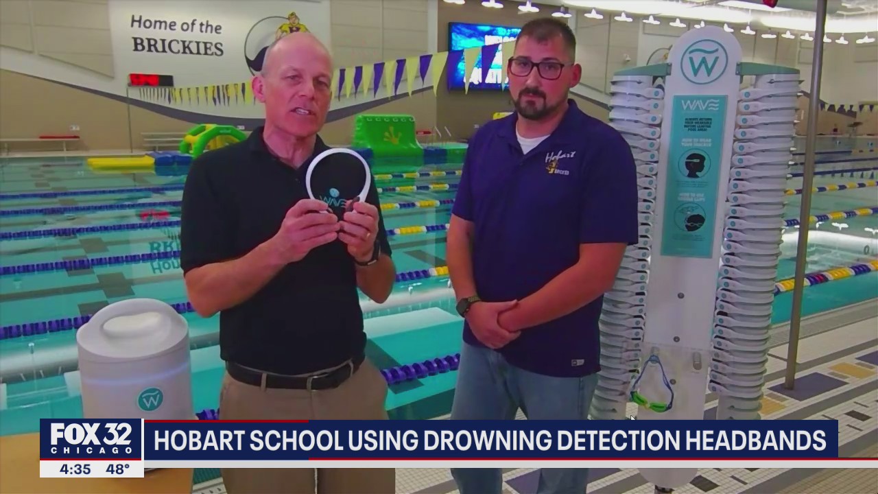 Indiana school using drowning detection headbands