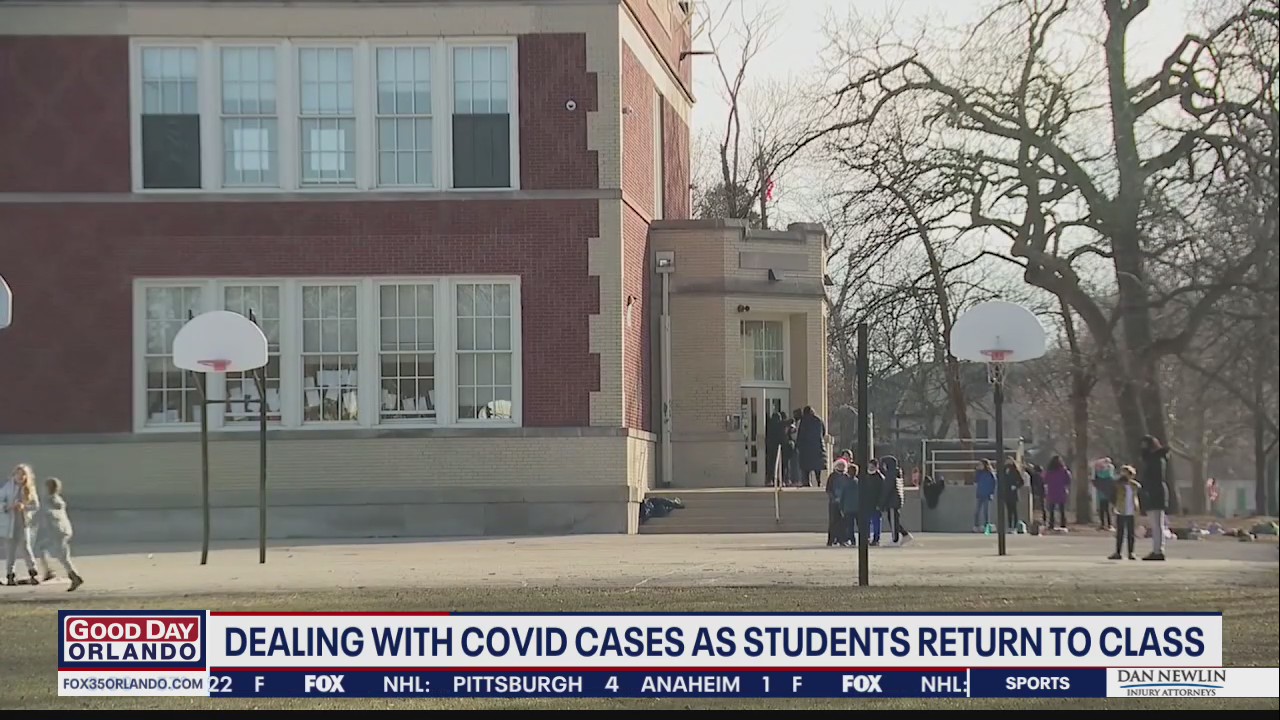 Dealing with COVID cases as students return to class