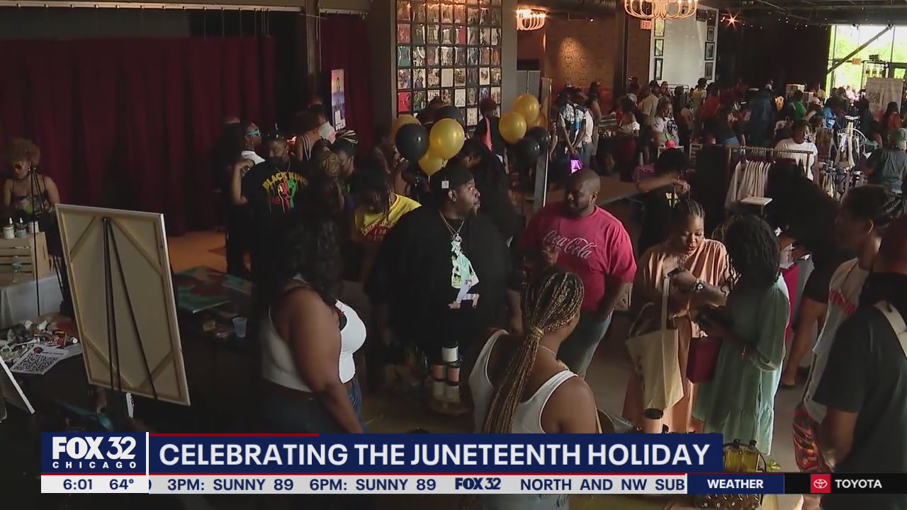 Juneteenth brings out hundreds of Chicagoans to celebrate together