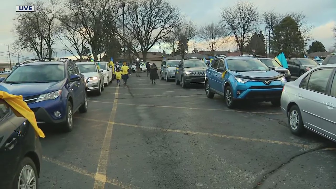 Caravan for Ukraine held as supplies and donations pour in from Metro Detroit