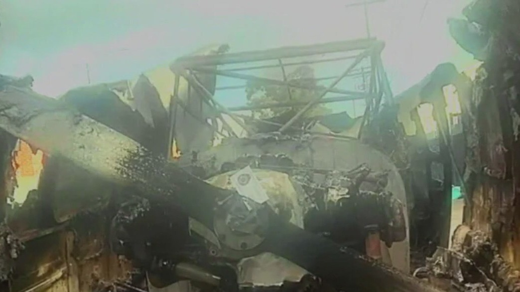 Antique plane stolen, charred remains found
