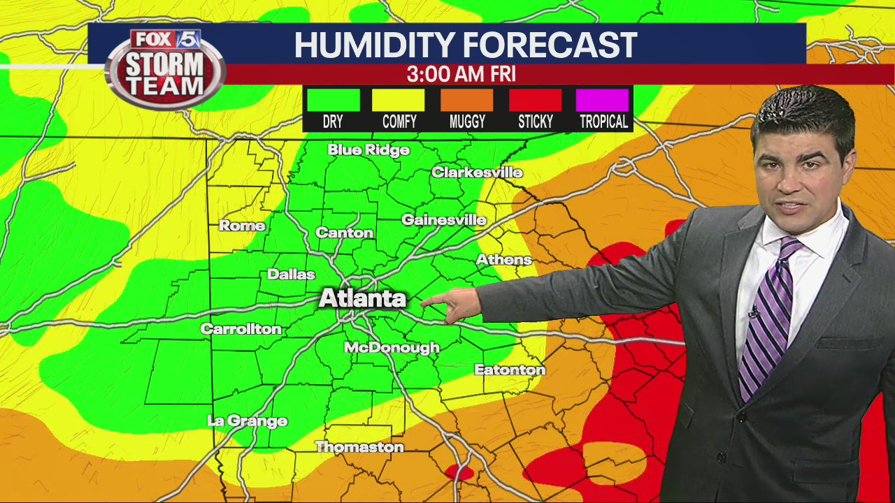 Thursday morning weather forecast