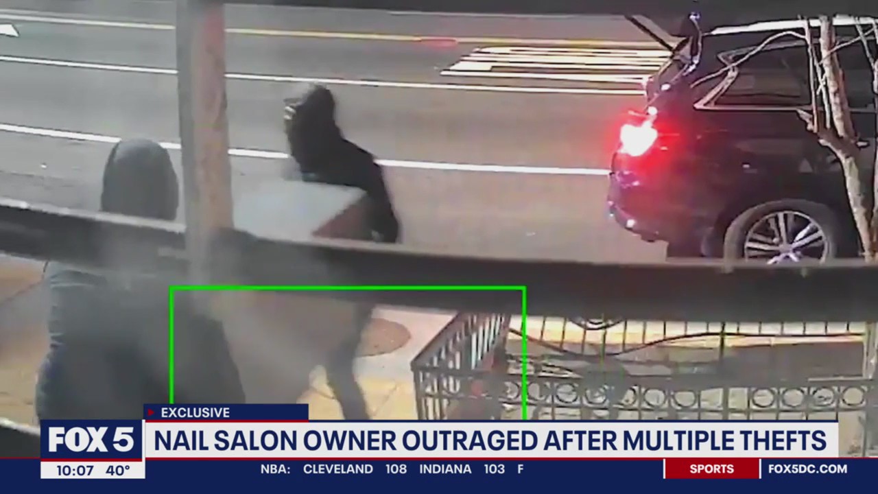 Northeast nail salon owner outraged as burglars swipe ATM
