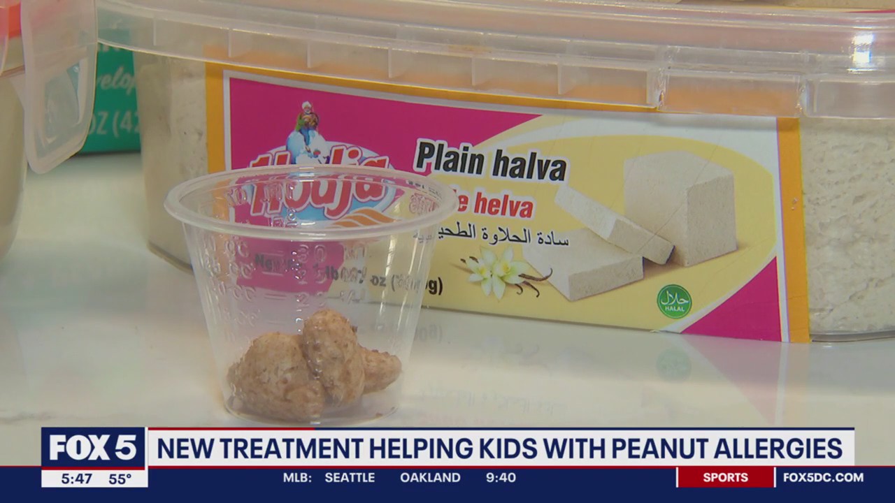 New treatment helping kids with peanut allergies
