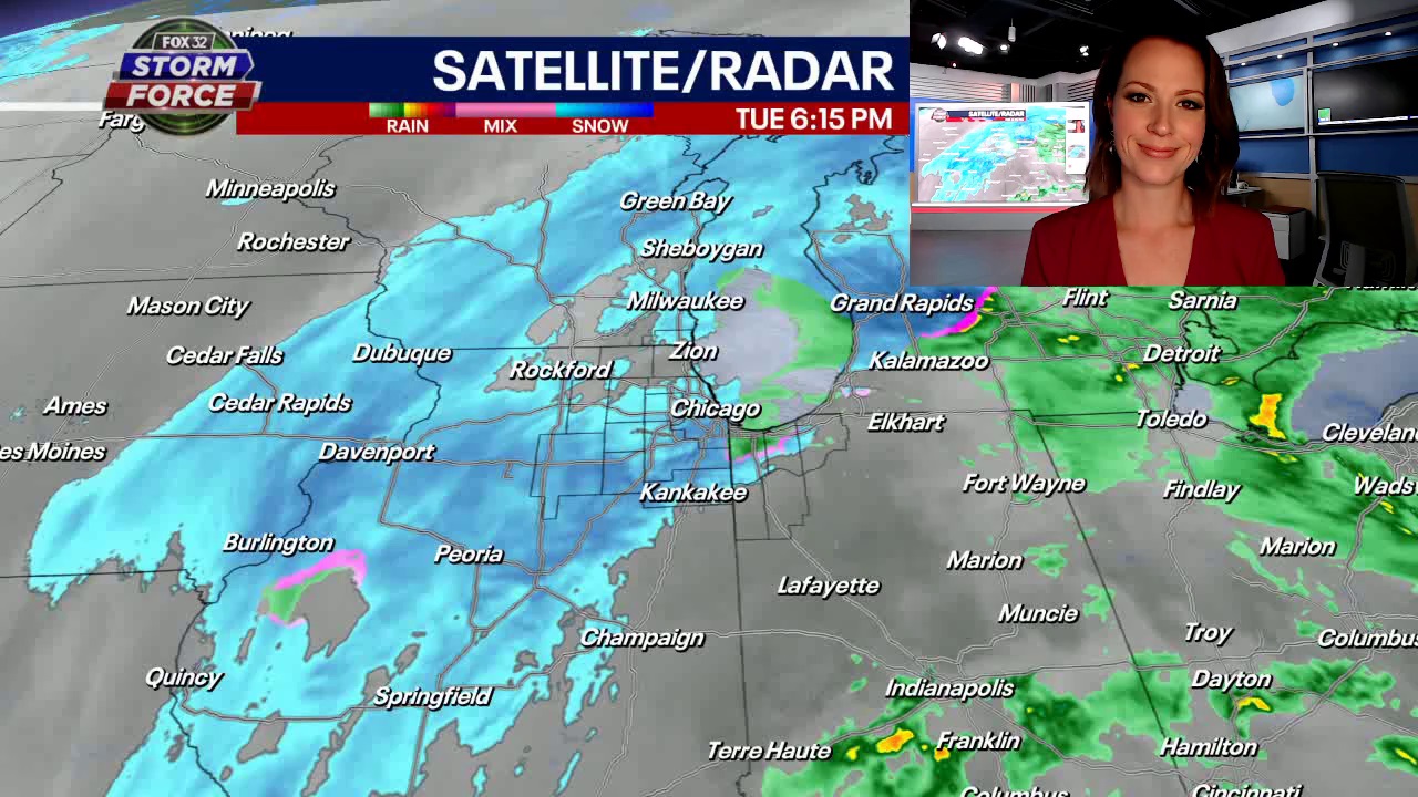 Snow wraps up overnight, but gusty winds could cause some problems