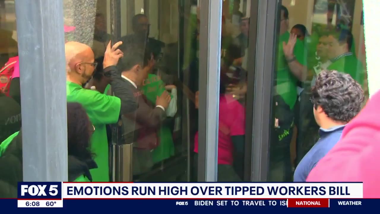 Brawl at tipped workers rally in Montgomery County