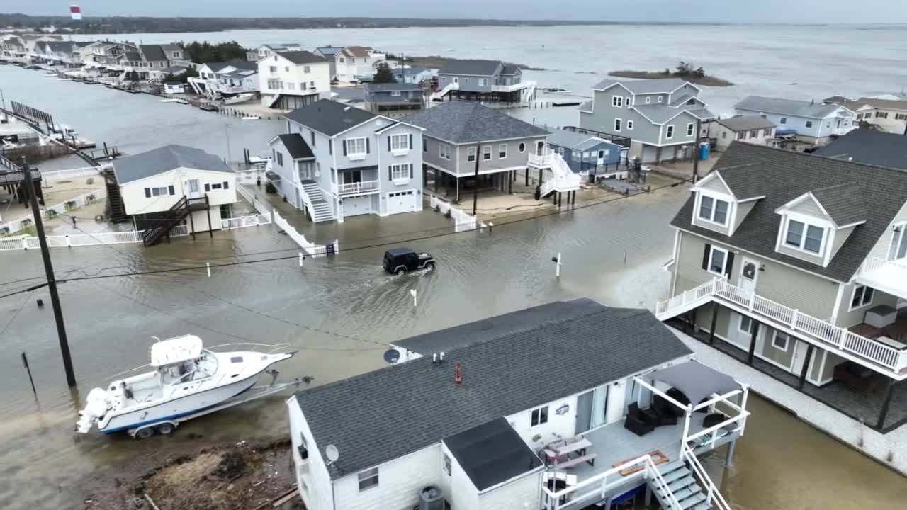 Winter storm leads to coastal flooding in Egg Harbor Township