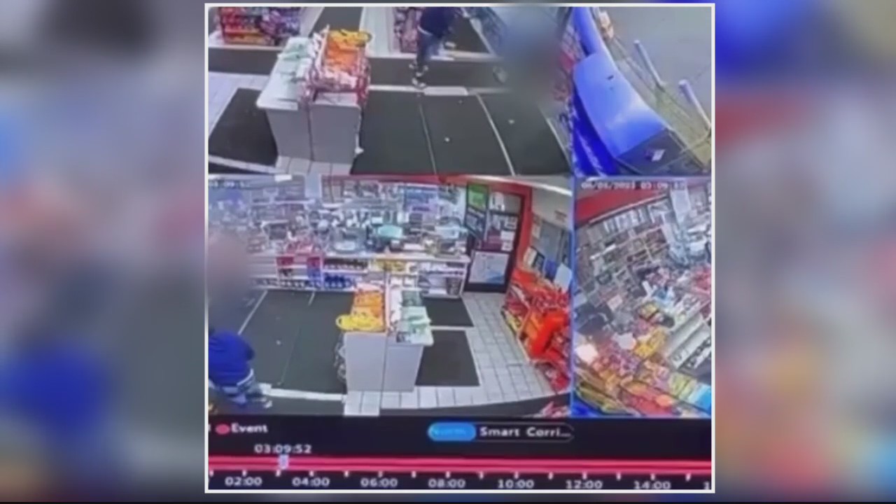 Detroit triple gas station shooting caught on video