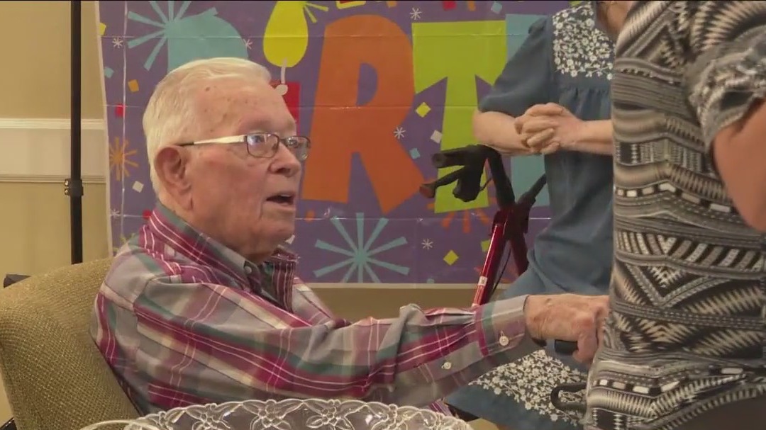Houston celebrating man's 100th birthday