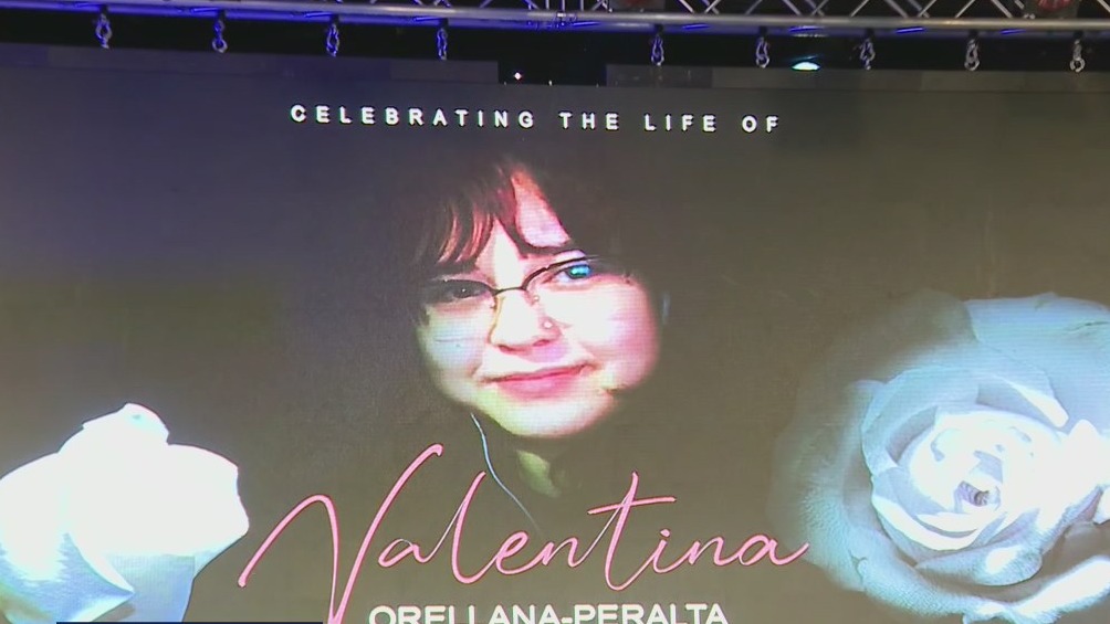 Funeral held for Valentina Orellana Peralta