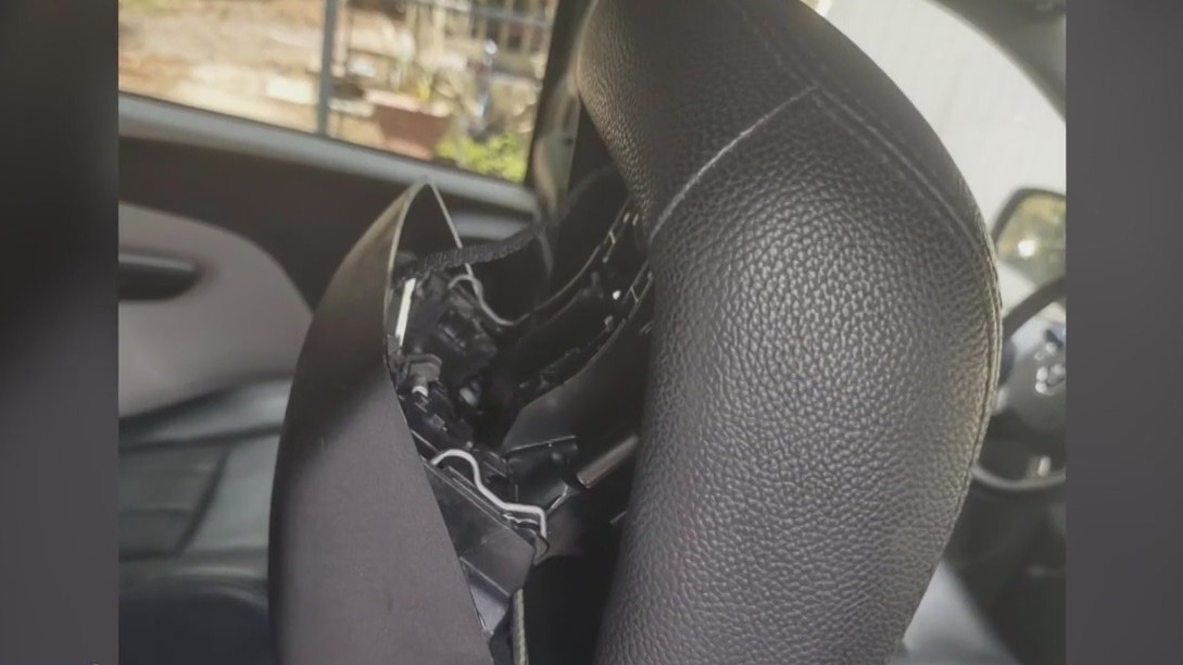 Car owner concerned over 'popping' headrest