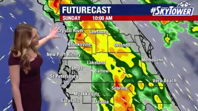 Tampa weather: Rain chances across Bay Area