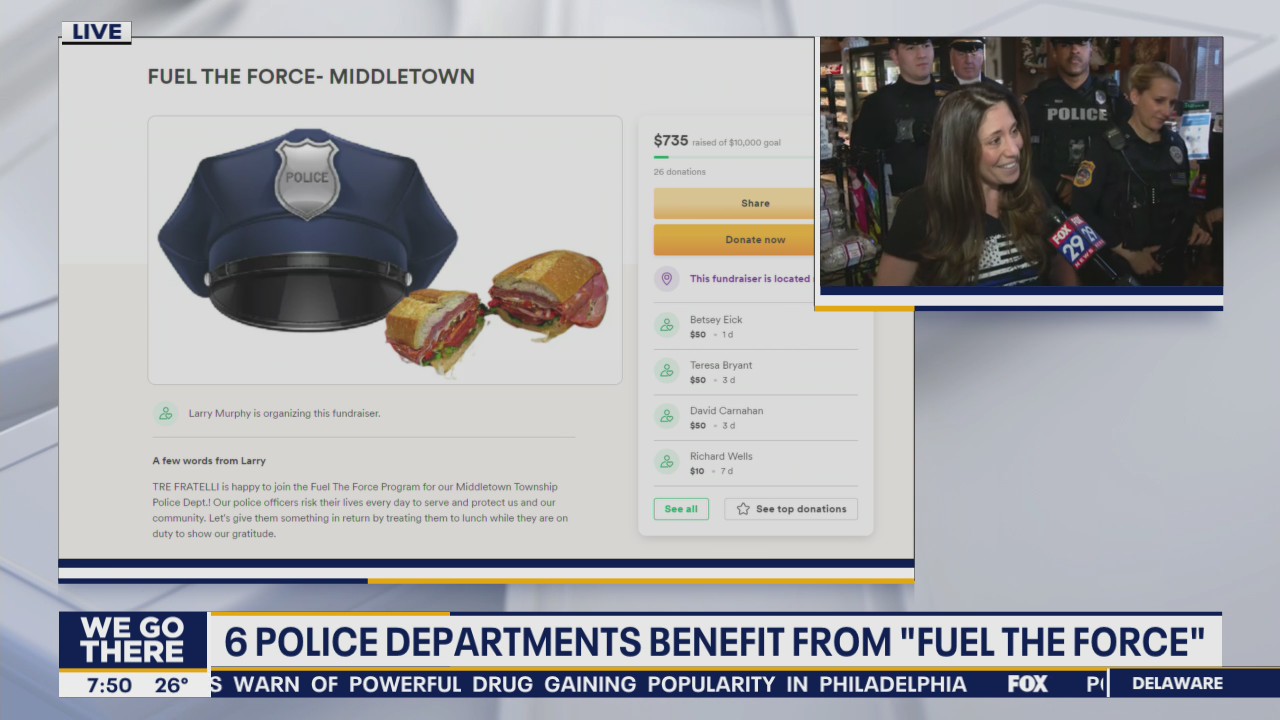"Fuel the Force" initiative to give back to the police