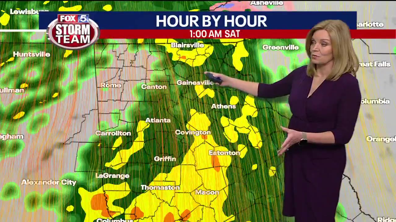 Winter weather advisory for parts of Georgia