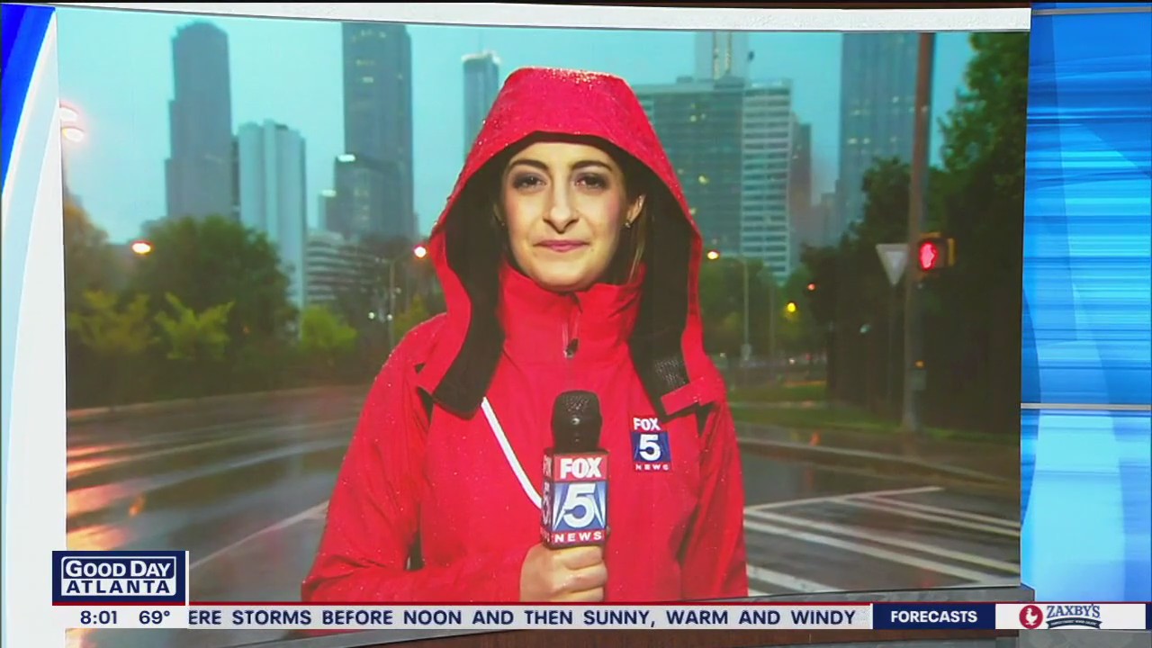 Storm arrives in Atlanta