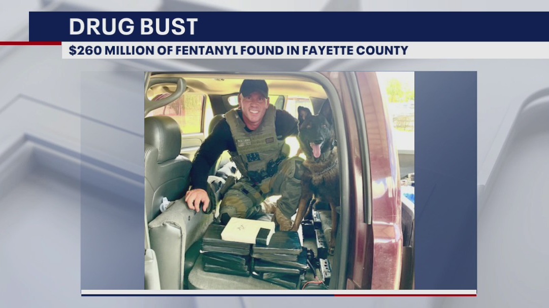 Man arrested after 12 bricks of fentanyl found hidden in truck, sheriff says