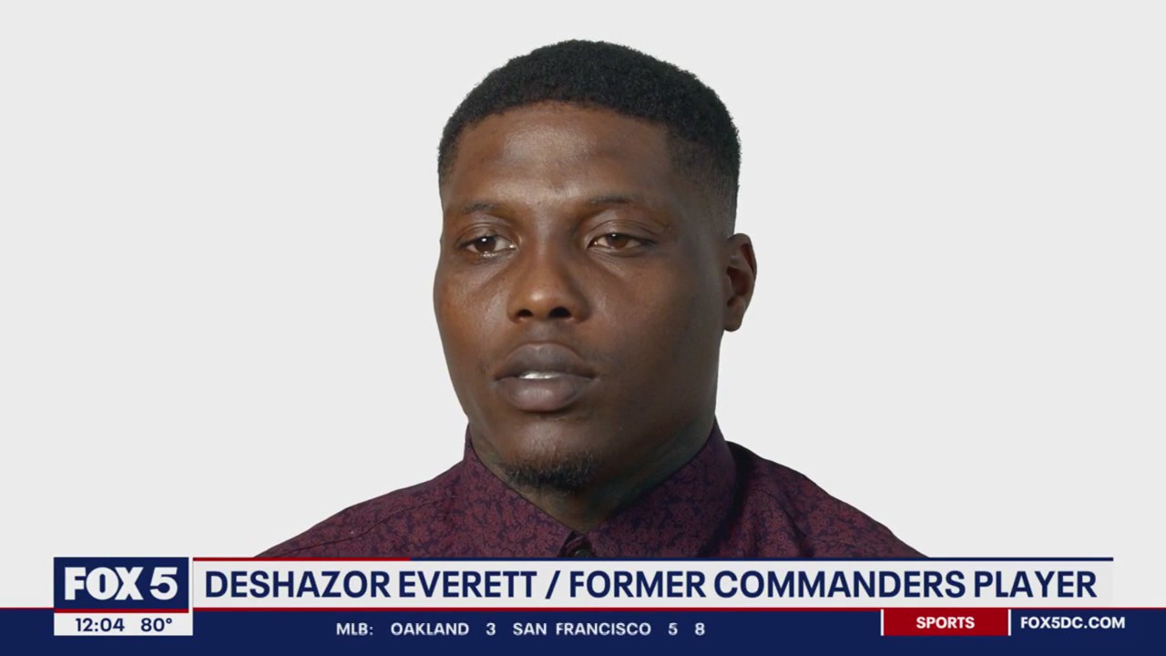 Former Washington football player Deshazor Everett releases PSA on speeding