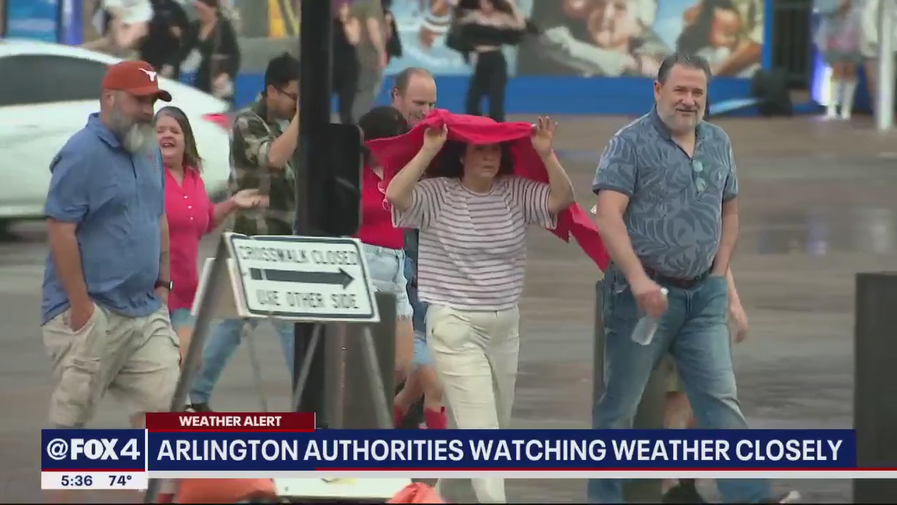 Traffic for Rangers, Taylor Swift fans in Arlington expected to get worse as severe weather possible