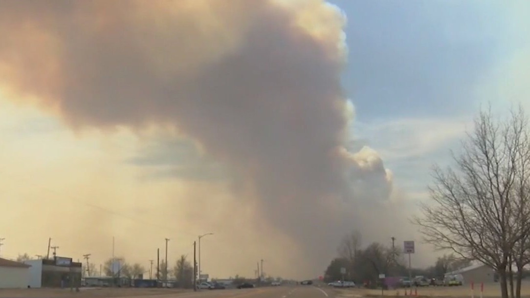 Texas wildfires now largest in state history