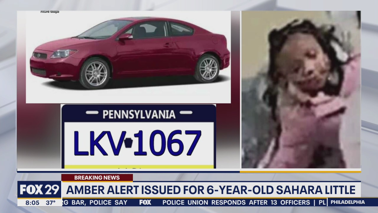 Amber Alert issued for missing 6-year-old girl inside car stolen in Germantown