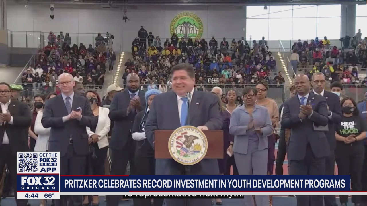 Pritzker celebrates record investment in youth development programs
