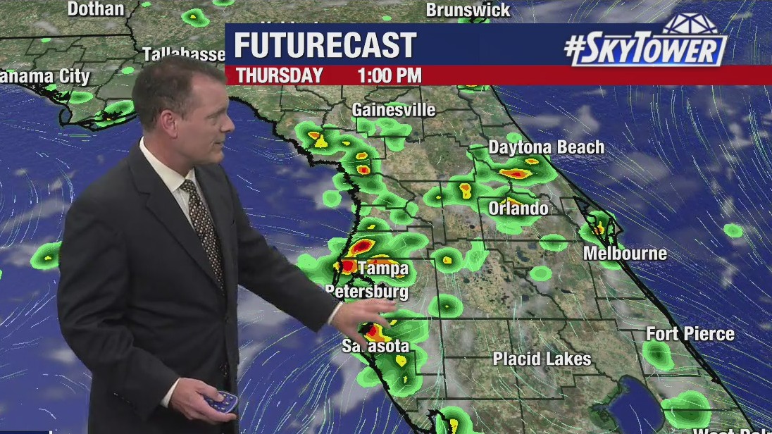 Thursday afternoon forecast