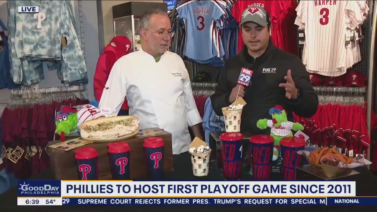Phillies food: New menu options at Citizens Bank Park