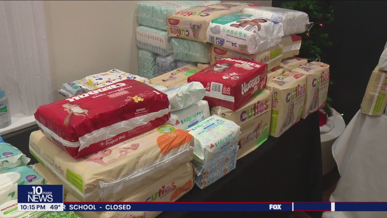 Local organization holds holiday give-a-way for 200 families in newly acquired North Philly space