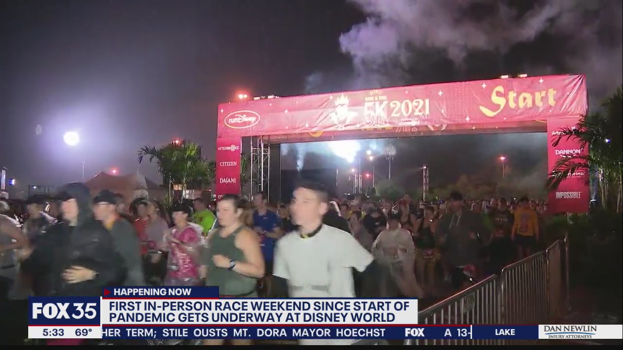 First in-person race weekend since pandemic kicks off at Disney World