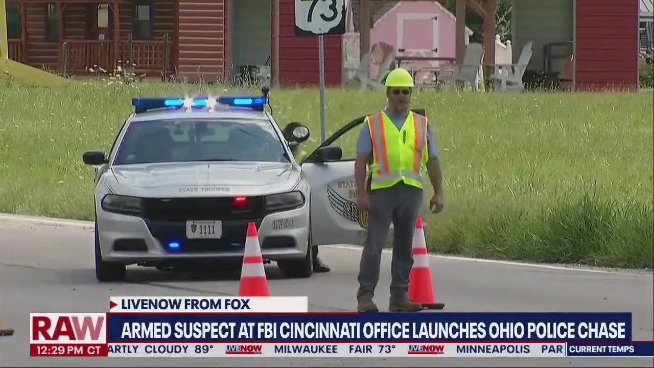 Standoff continues with armed male subject who attempted to enter Ohio FBI office